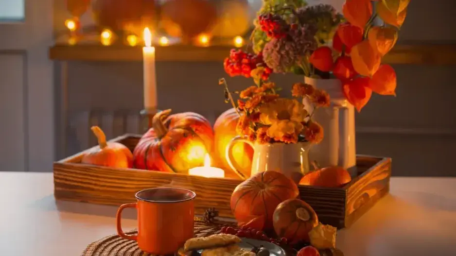 Podzimní výzdoba bytu