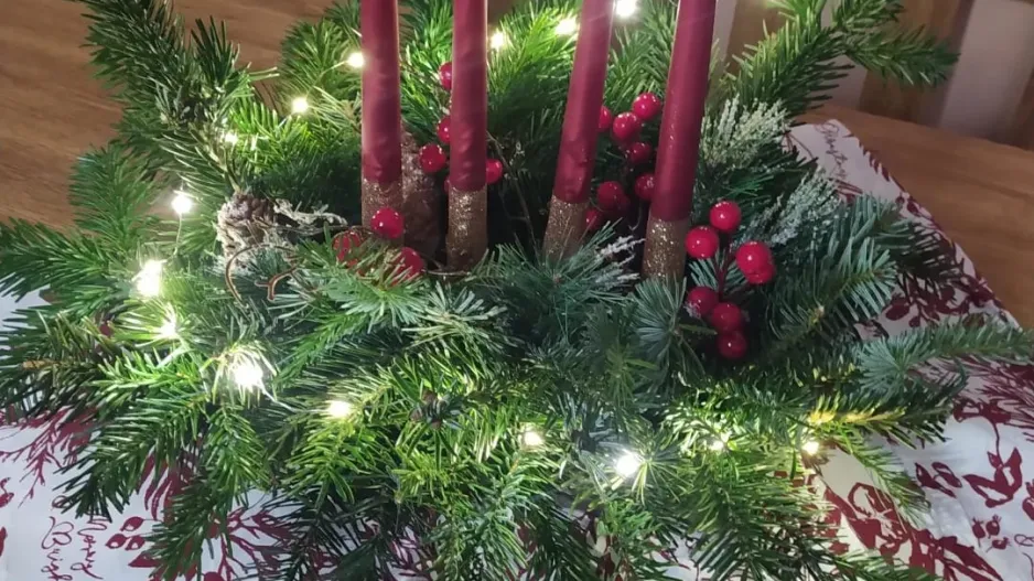 Adventní věnec 