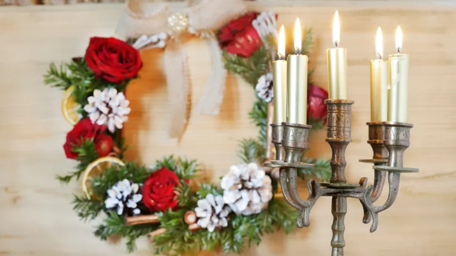 Vánoční dekorace na stůl na poslední chvíli