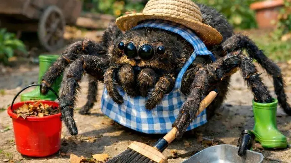 Užiteční pavouci v zahradě