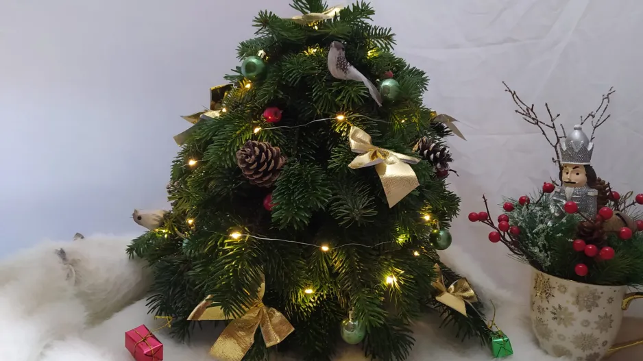 DIY vánoční stromeček 