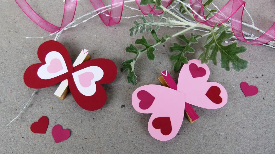 valentýnská dekorace