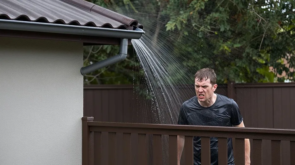 Odvod dešťové vody z pozemku z pohledu zákona