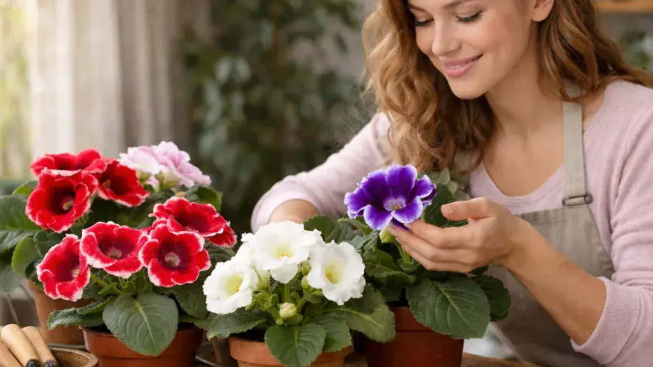 Gloxínie (Sinningia speciosa) 