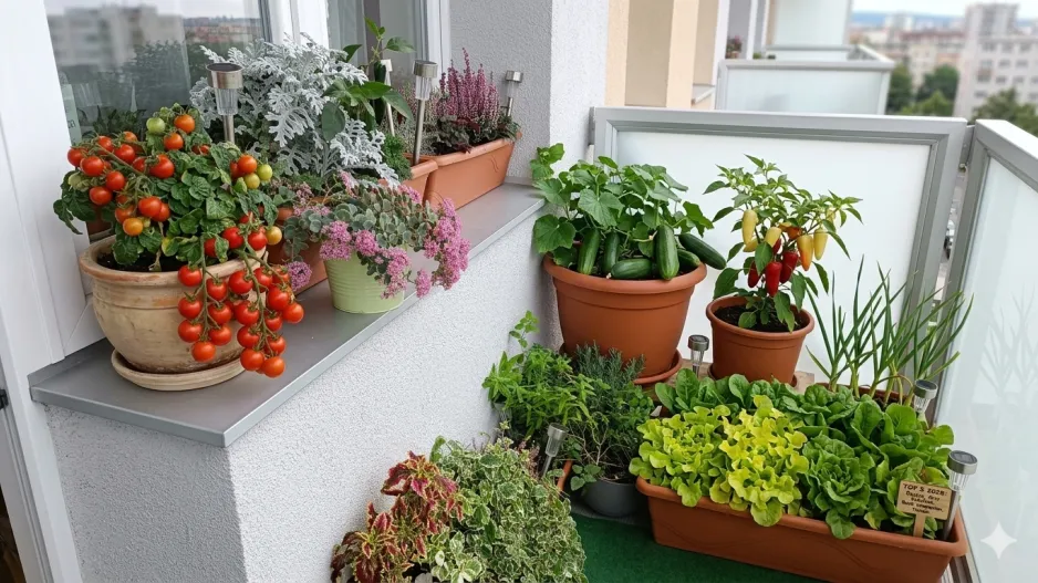 Zelenina na balkon