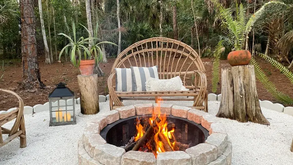 Umístění ohniště