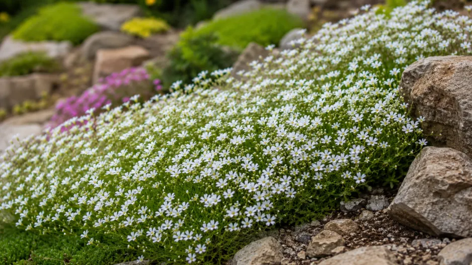 šater plazivý (Gypsophila repens)