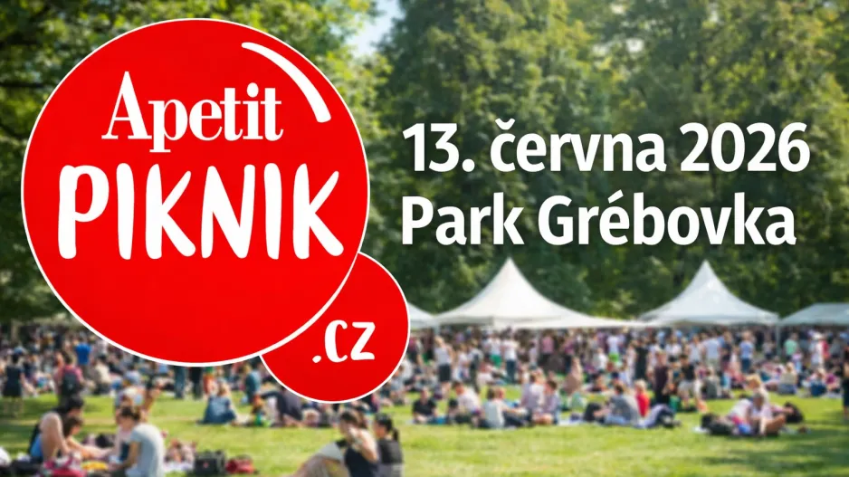 Apetit piknik v roce 2026 proběhne opět v parku Grébovka, a to 13. června.