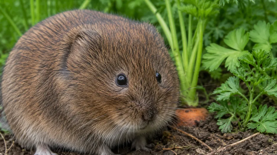 Hraboš polní (Microtus arvalis)
