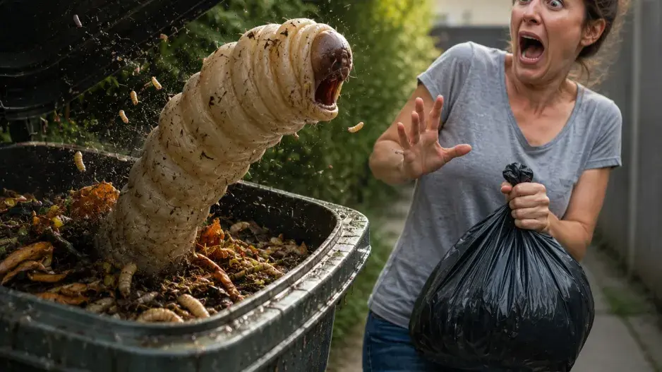 Nejčastější příčiny larev v popelnici a jednoduché triky, jak jim předejít