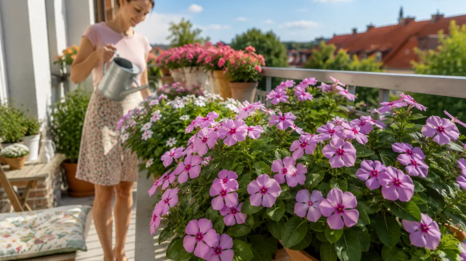 barvínkovec růžový (Catharanthus roseus)