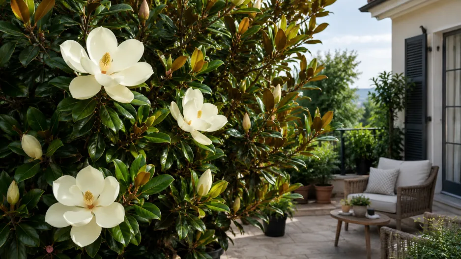 Magnólie velkokvětá (Magnolia grandiflora)