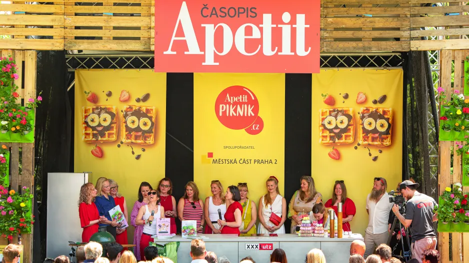 Hlavní stage na Apetit pikniku.