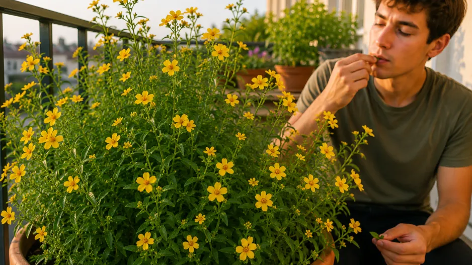 afrikán mexický (Tagetes lucida)