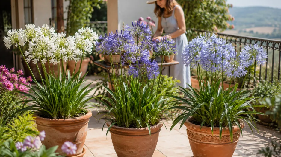 kalokvět (Agapanthus)
