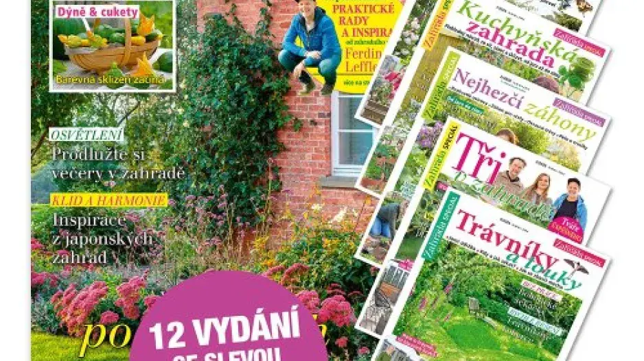 Vydání časopisu Naše krásná zahrada se speciály