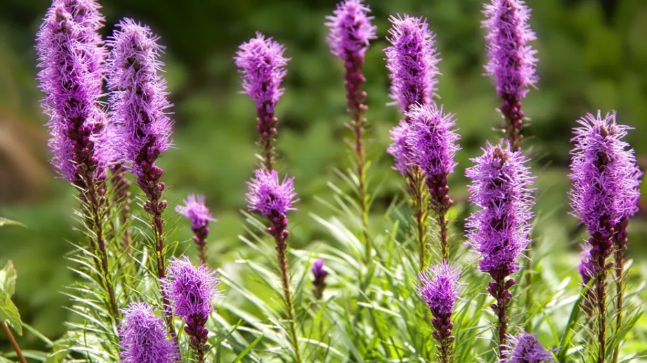 šuškarda klasnatá (Liatris spicata) 