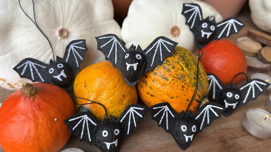 halloweenská dekorace