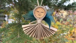 vánoční anděl DIY