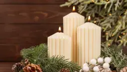 Vánoční svícny jako součást domácí atmosféry