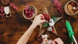 Výroba hvězdy na dveře