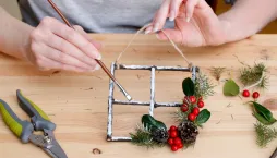 Vánoční dekorace, adventní okénko