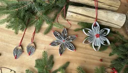 vánoční ozdoby DIY