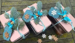 Krabička na vánoční cukroví