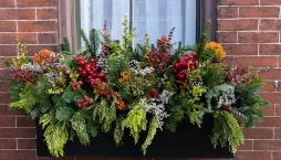 Vánoční truhlíky