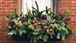 Vánoční truhlíky