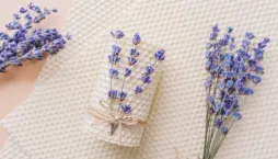 Vánoční dekorace z bylinek