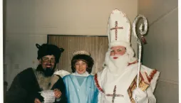 Česká tradice v podobě Mikuláše, čerta a anděla