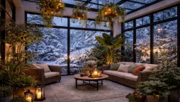 Zimní zahrada – tiché místo, kde rostliny i lidé přečkají zimu