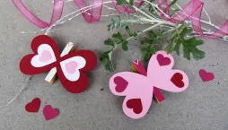 valentýnská dekorace