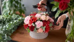 Květiny na Valentýna