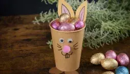Roztomilí zajíčci z kelímku: Inspirace na velikonoční dekorace a tvoření