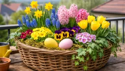 velikonoční košík