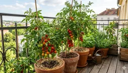 Rostliny na balkoně 