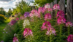 Luštěnice trnitá (Cleome spinosa) 