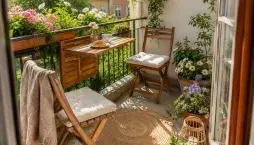 Stolek na balkon